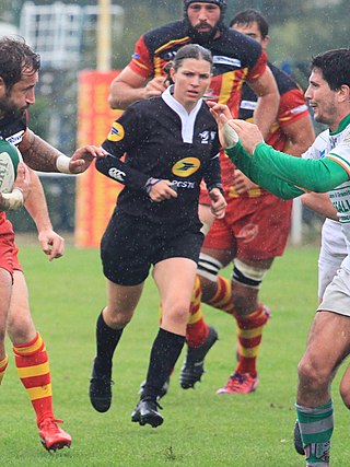 <span class="mw-page-title-main">Aurélie Groizeleau</span> French rugby union referee and former player