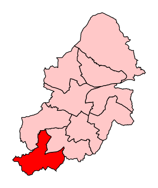 <span class="mw-page-title-main">Birmingham Northfield (UK Parliament constituency)</span> UK Parliament constituency in England since 1950