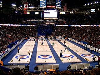 <span class="mw-page-title-main">Curling</span> Team sport played on ice