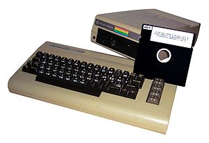 Commodore 64 avec disquette et lecteur