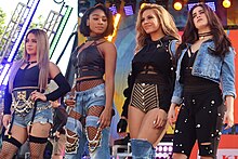 Fifth Harmony (2017). Vaskult paremale: Ally Brooke, Normani, Dinah Jane ja Lauren Jauregui