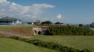 <span class="mw-page-title-main">Fort Caswell Historic District</span> Historic district in North Carolina, United States