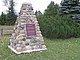 Stone cairn marking location of Glengarry Landing