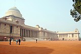 Palacio presidencial da India, en Nova Deli