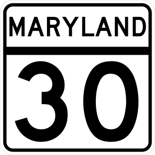 <span class="mw-page-title-main">Maryland Route 30</span> State highway in Maryland, US