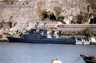 Maltese patrol boat <i>P31</i> Minesweeper/patrol boat scuttled for use as a recreational dive site