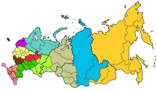 Rexones económiques de Rusia