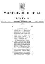 Thumbnail for File:Monitorul Oficial al României. Partea I 2007-02-27, nr. 141.pdf