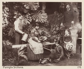 Sicilian family - 1888