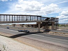 Santa Fe County NM 599 Rail Runner station, Santa Fe NM.jpg