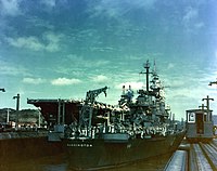 Enterprise and Washington in Panama Canal