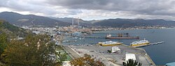 Skyline of Vado Ligure