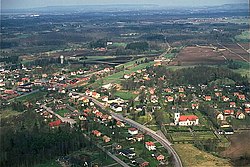 Åsarp in April 1990