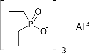 Aluminium diethyl phosphinate Chemical compound