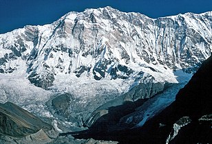 Annapurna I, photo taken at 4500 m.