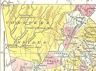 <span class="mw-page-title-main">Treaty of New Echota</span> 1835 treaty between the U.S. government and a Cherokee political faction