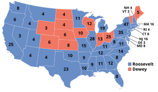 <span class="mw-page-title-main">1944 United States presidential election</span> 40th quadrennial U.S. presidential election