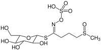 Strukturformel von Glucoiberin