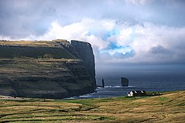 Lonely house on the coast near Eiði - Faroe Islands (50413406426)