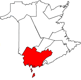 New Brunswick Southwest Federal electoral district in New Brunswick, Canada