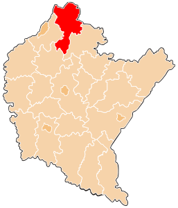 Powiat Powiat stalowowolski v Podkarpatskom vojvodstve (klikacia mapa)