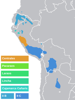 Mapa de distribución