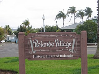 <span class="mw-page-title-main">Rolando, San Diego</span>