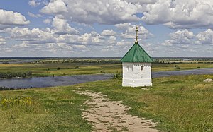 Рязань областны Рыбное районундагъы Константиново элни къатында Ока сууну кёрюнюмю