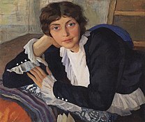 'Portrett av Lila Braz', 1910