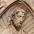 Detail of the sculpture of Christ