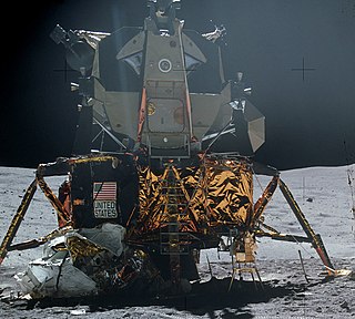 <span class="mw-page-title-main">Apollo Lunar Module</span> NASA crewed Moon landing spacecraft (1969–1972)