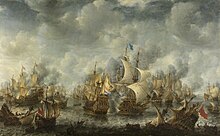 Jan Abrahamsz Beerstraaten (1622–1666), Battle of Scheveningen, 10 August 1653.