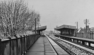 <span class="mw-page-title-main">Bingham Road railway station</span> Disused railway station in Addiscombe, Croydon, England