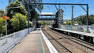 <span class="mw-page-title-main">Fassifern railway station</span> Railway station in New South Wales, Australia