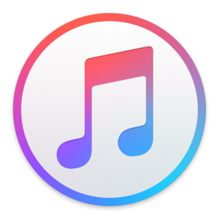 iTunes Apples media library and media player software