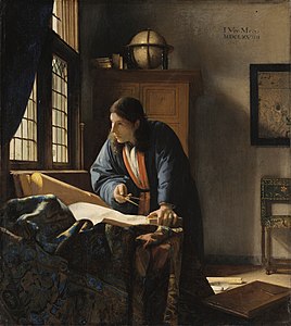 Johannes Vermeer, The Geographer