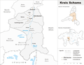 Municipalities in the circle of Schams