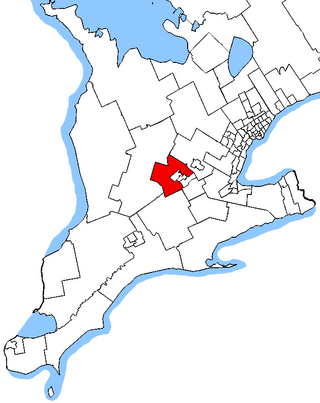 <span class="mw-page-title-main">Kitchener—Conestoga (federal electoral district)</span> Federal electoral district in Ontario, Canada