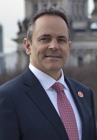 <span class="mw-page-title-main">Matt Bevin</span> Governor of Kentucky from 2015 to 2019