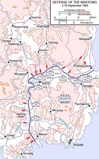 <span class="mw-page-title-main">Great Naktong Offensive</span> Military offensive during the Korean War