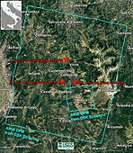 Overview of Damage Proxy Map from COSMO-SkyMed data