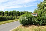 Entrée du hameau de Romaine.