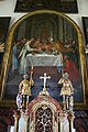 Altar mit Gemälde von Johann Friedrich Sichelbein in der Riedkapelle in Benningen