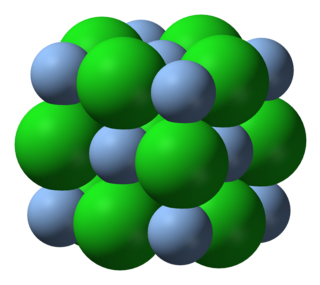 <span class="mw-page-title-main">Silver chloride</span> Chemical compound with the formula AgCl