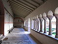 Inside the cloister