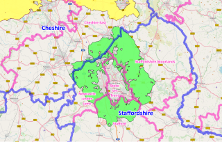 <span class="mw-page-title-main">Stoke-on-Trent Green Belt</span> Area protected from development in West Midlands region, England