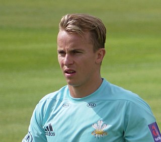 <span class="mw-page-title-main">Tom Curran (cricketer)</span> English cricketer