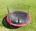 Trampoline met veiligheidsnet