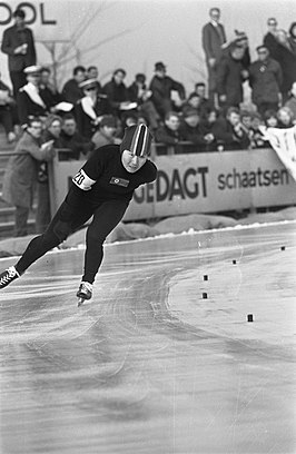 Ko Kwang-za op het wereldkampioenschap schaatsen allround vrouwen 1967