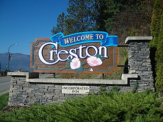 Creston, British Columbia Town in British Columbia, Canada